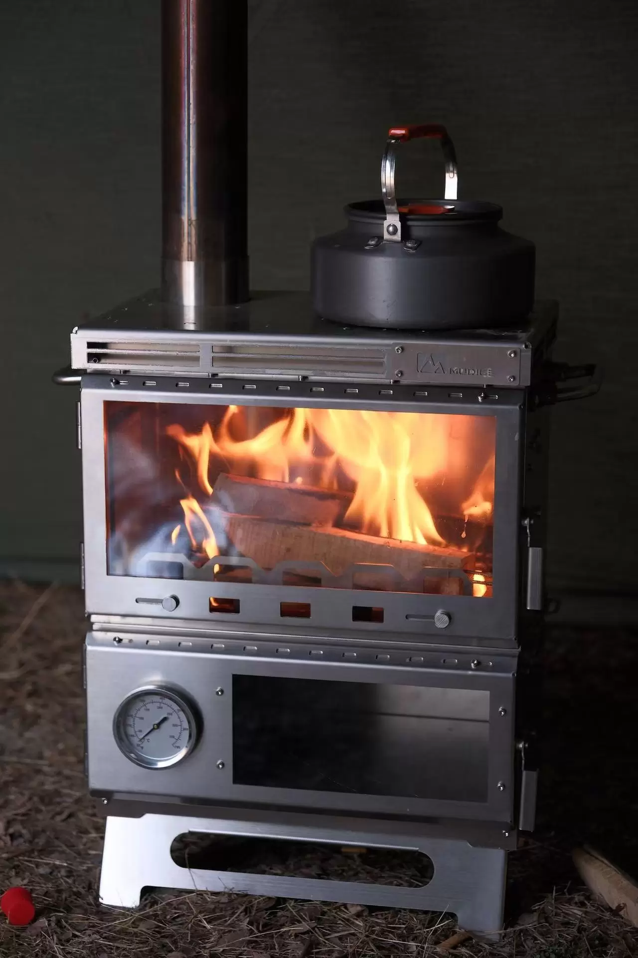 Four de camping multifonctionnel tout-en-un