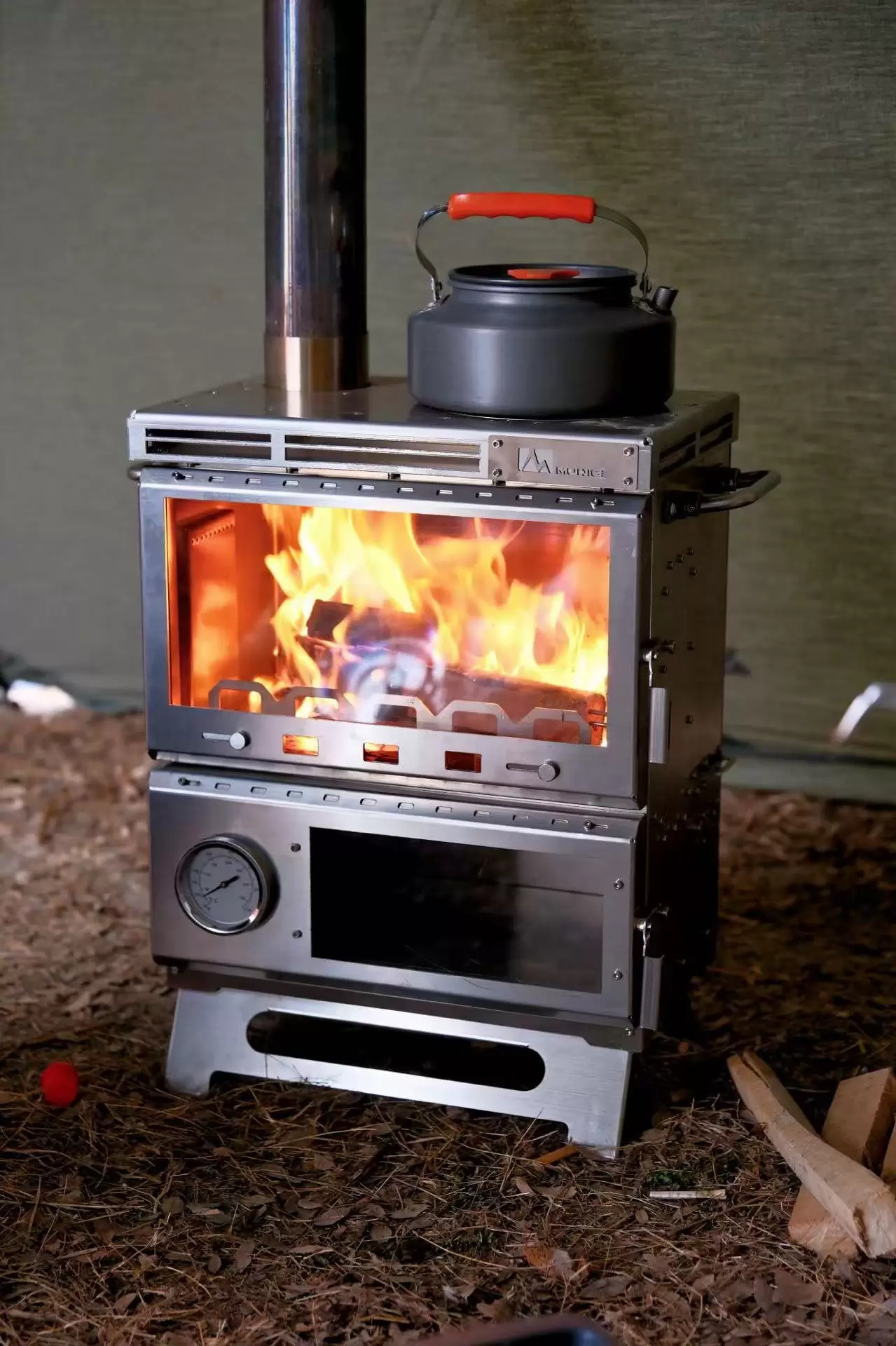 Four de camping multifonctionnel tout-en-un