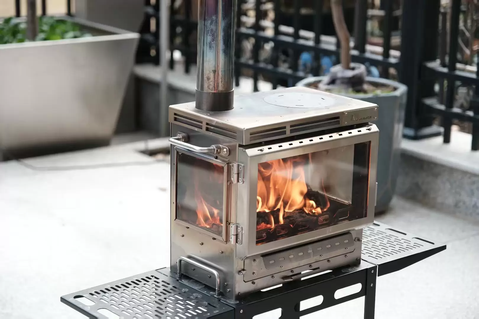 Four à tente de combustion statique adaptatif multi-scènes