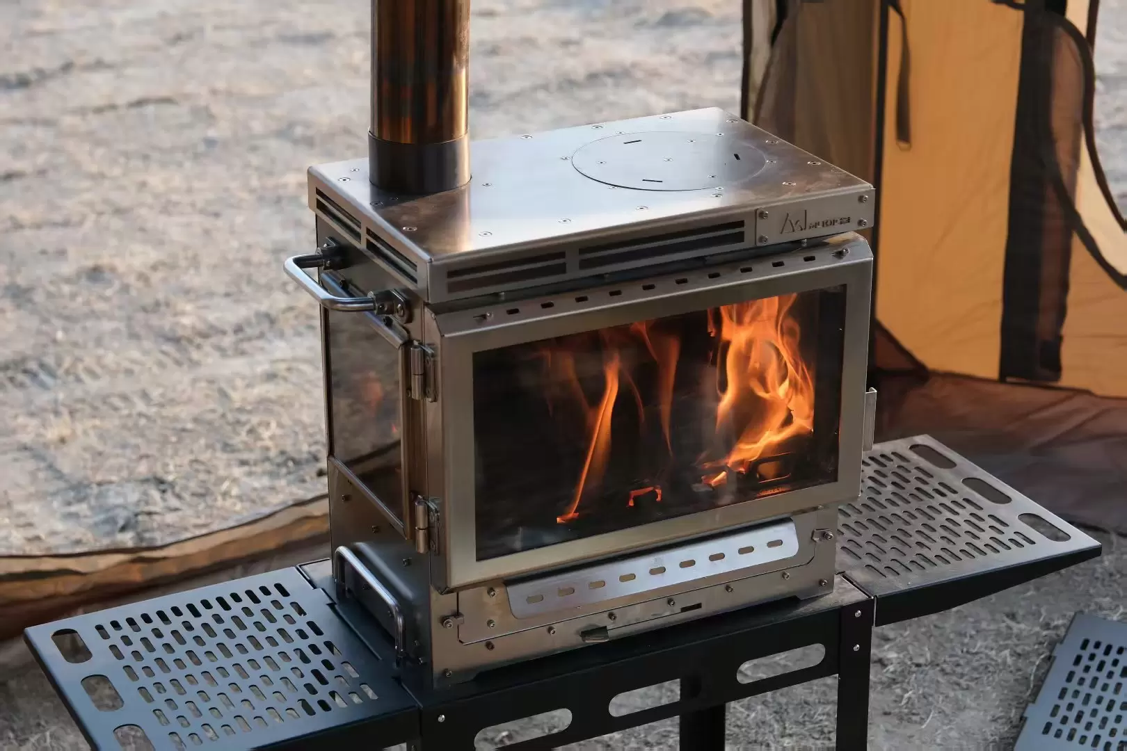 Four à tente de combustion statique adaptatif multi-scènes