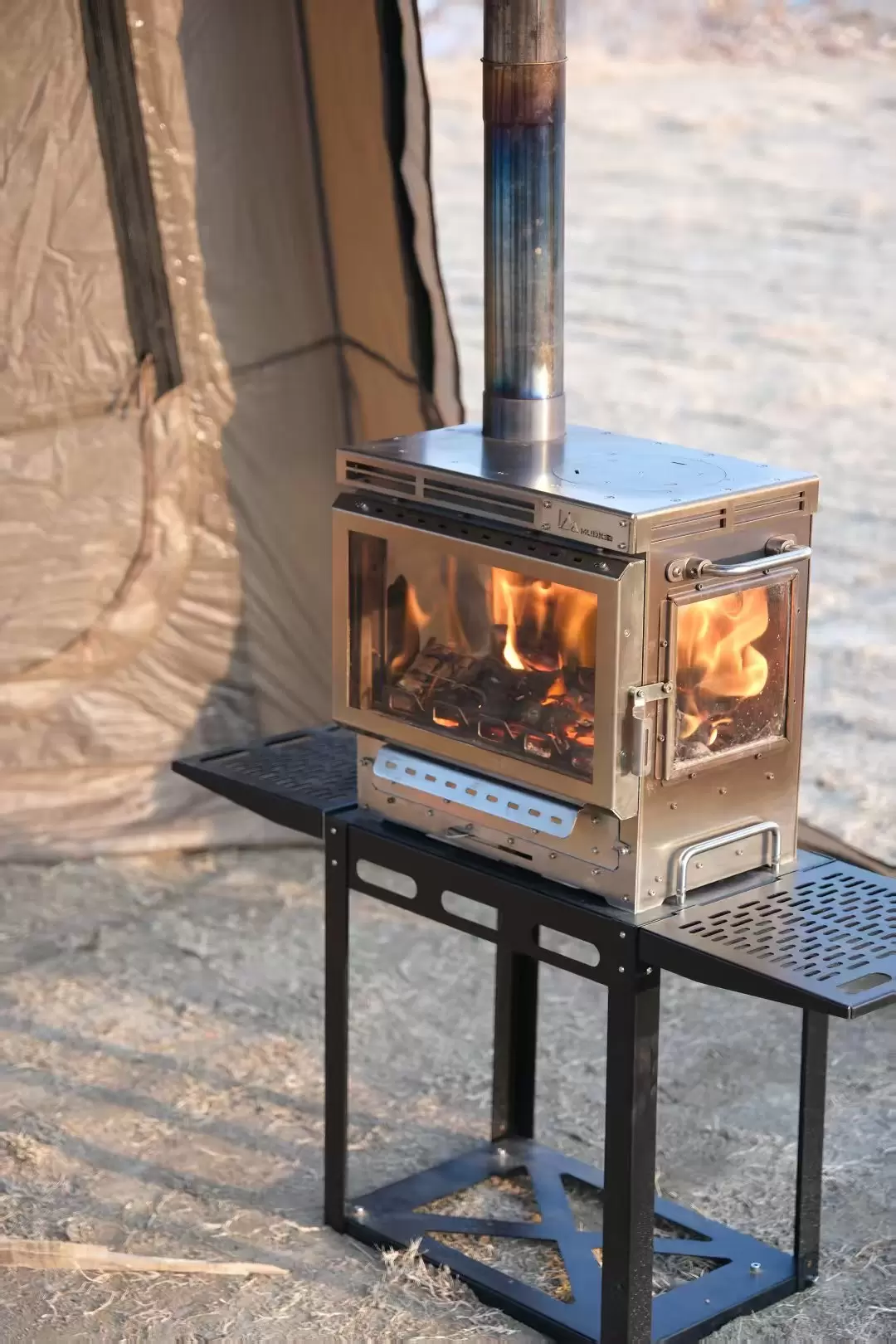 Four à tente de combustion statique adaptatif multi-scènes