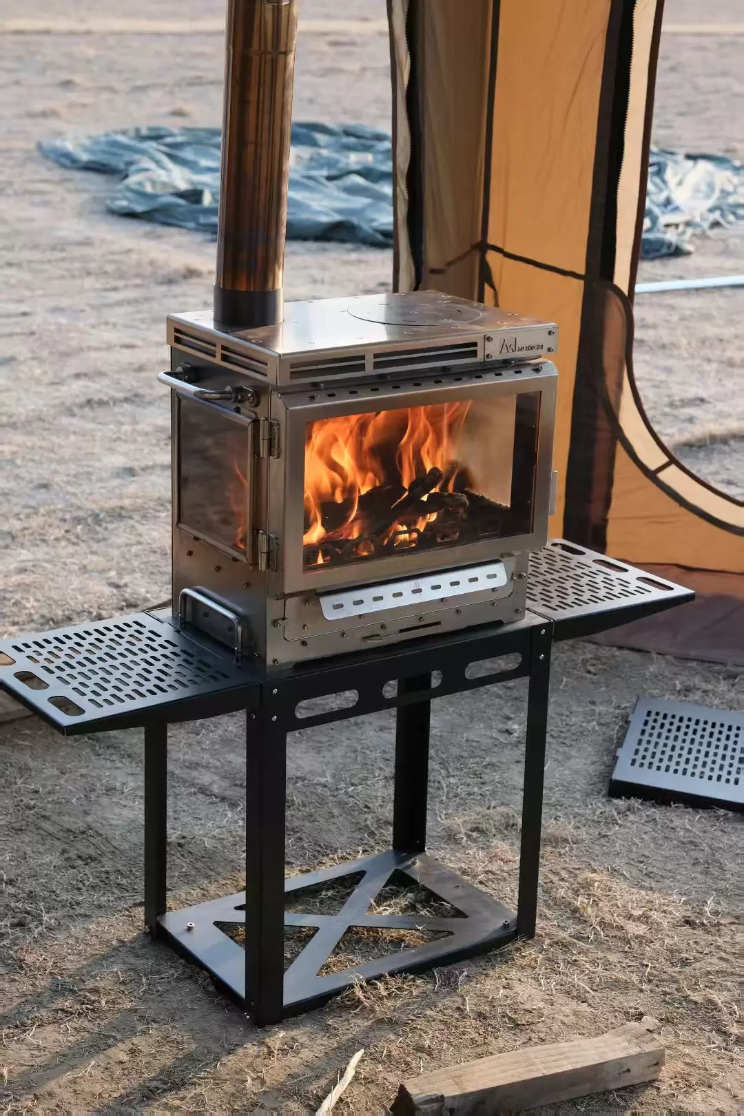 Four à tente de combustion statique adaptatif multi-scènes