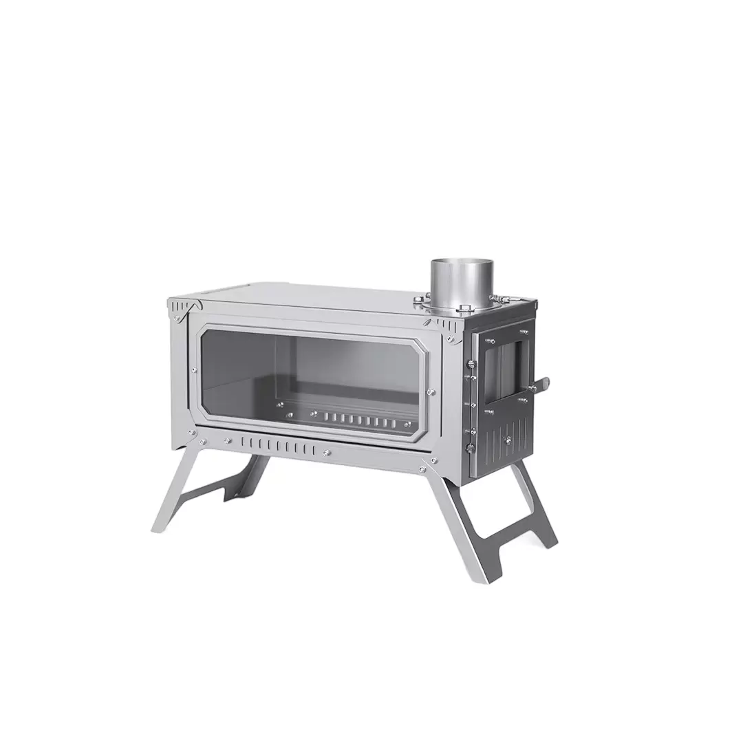 Poêle à bois pliable ultra fin