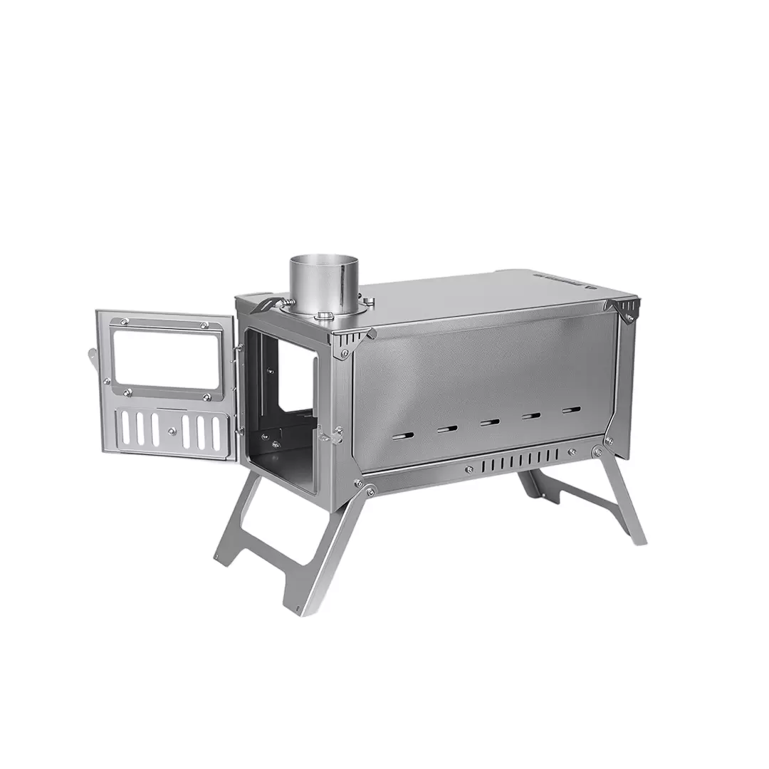 Poêle à bois pliable ultra fin