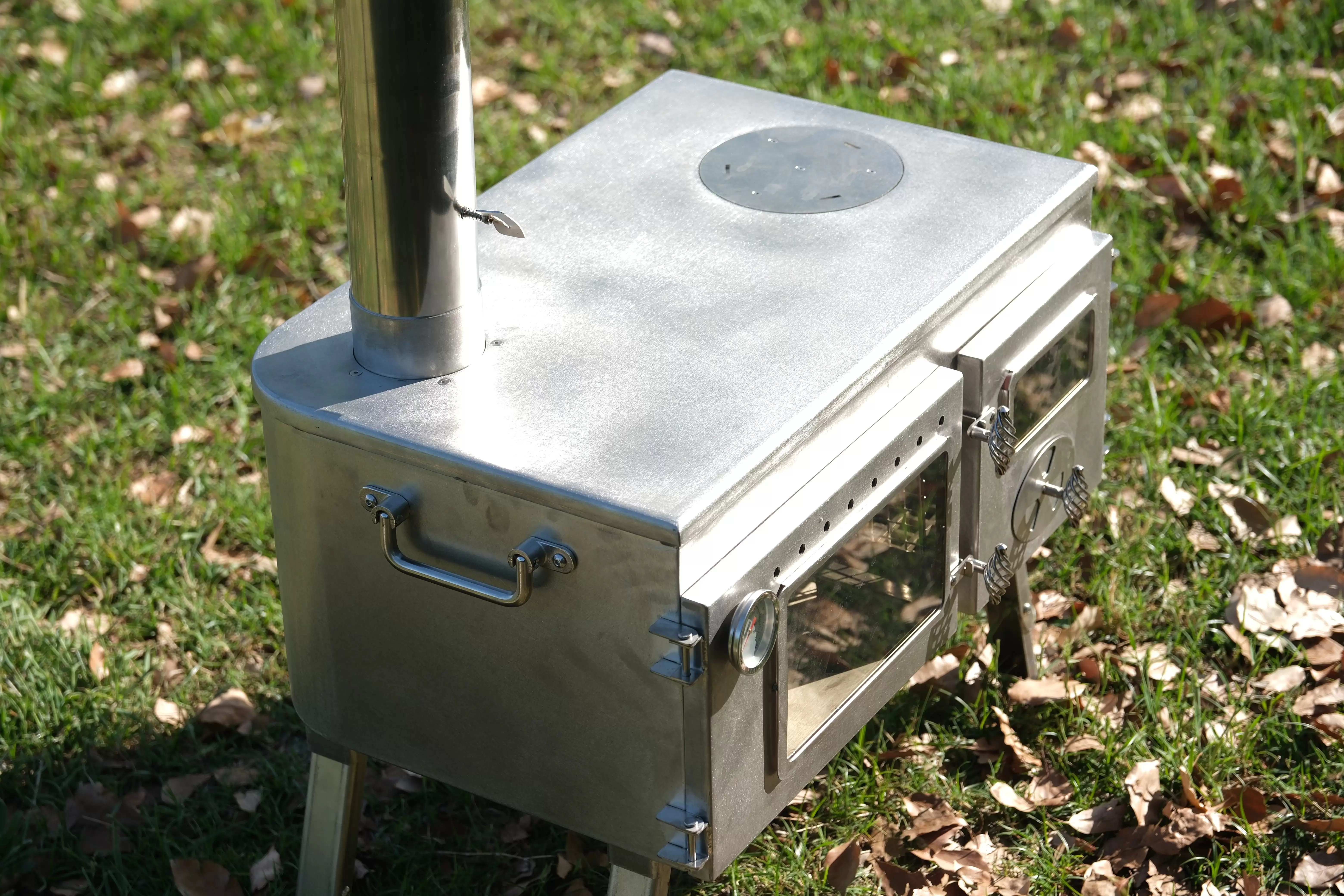 Centre d'énergie thermique mobile Poêle de tente robuste