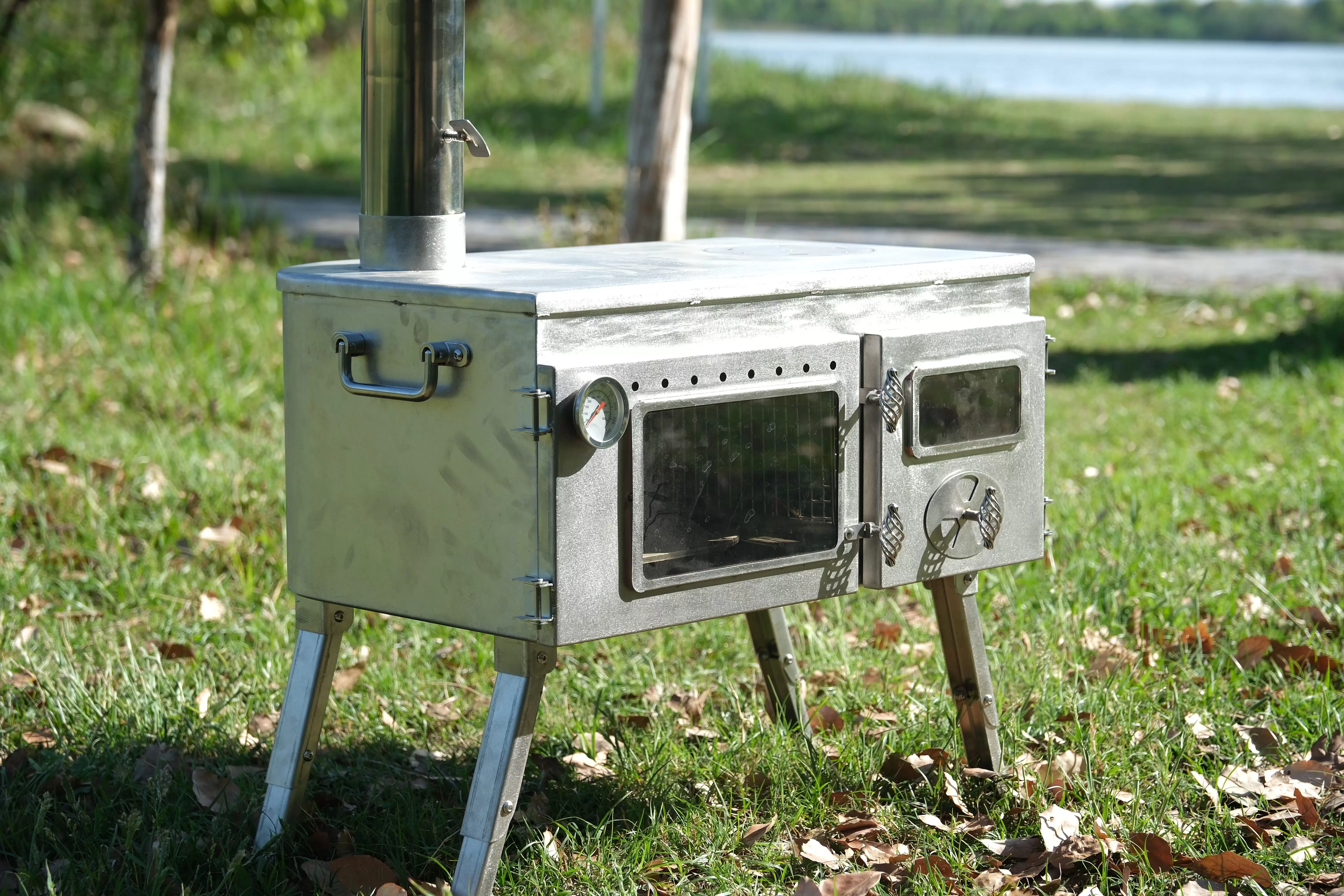 Centre d'énergie thermique mobile Poêle de tente robuste