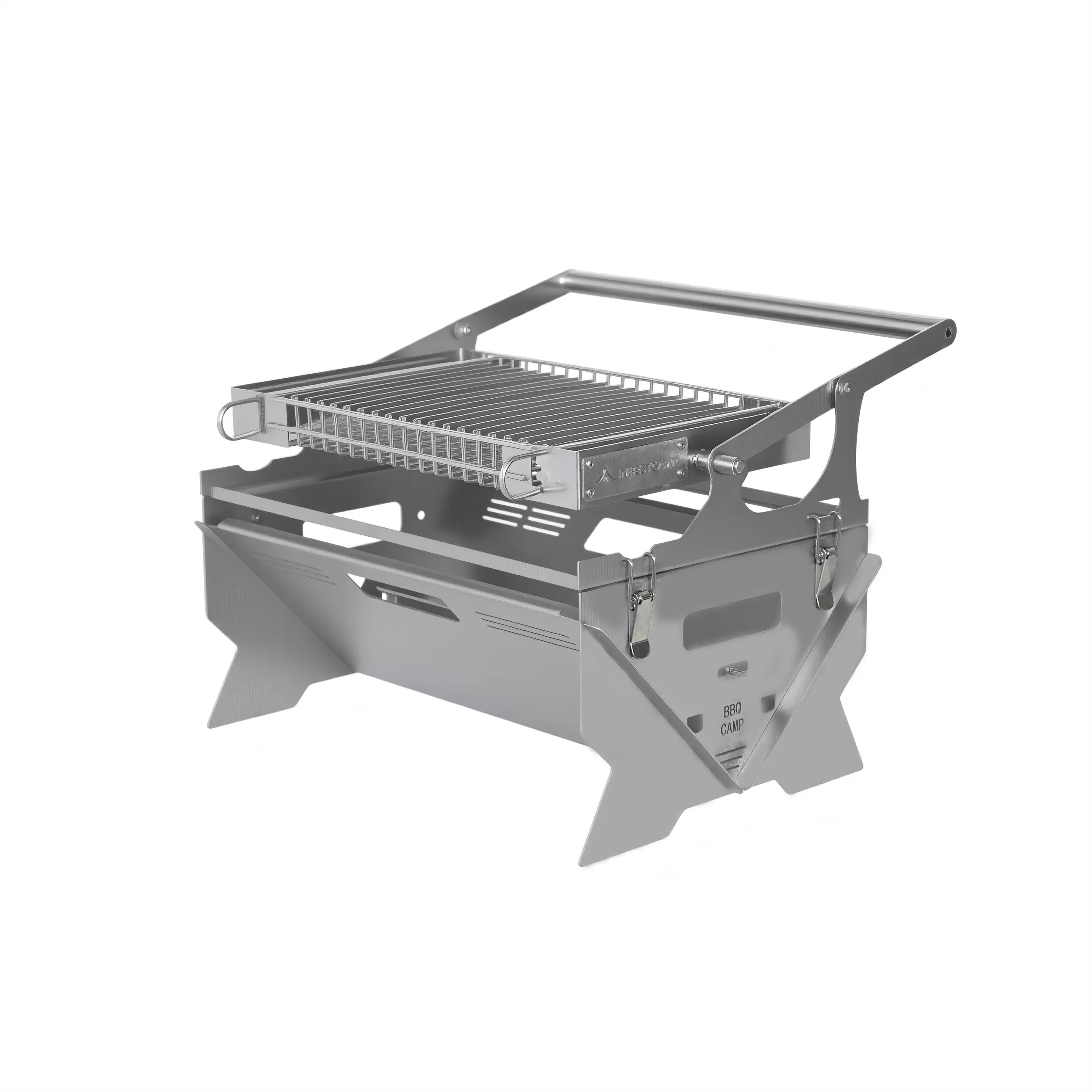 inbestcamp - barbecue rotatif à 360 degrés