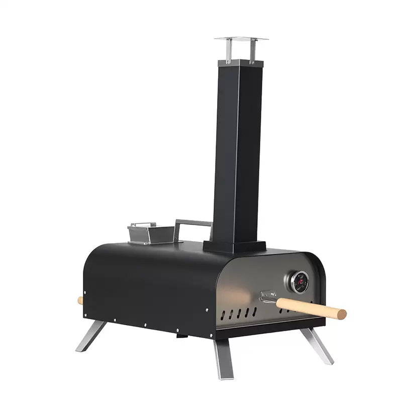 Four &agrave; pizza portatif ext&eacute;rieur en fonte