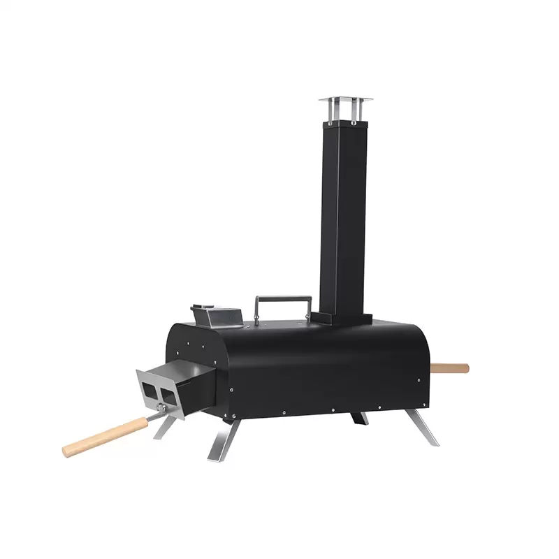 Four &agrave; pizza portatif ext&eacute;rieur en fonte