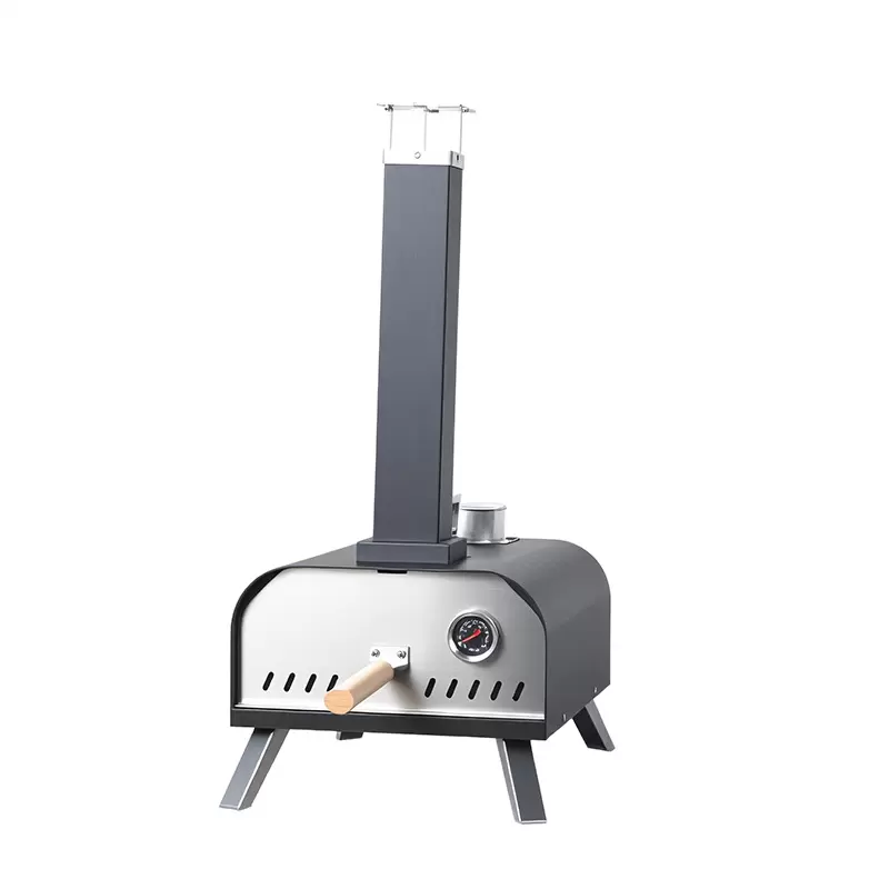 Four &agrave; pizza portatif ext&eacute;rieur en fonte
