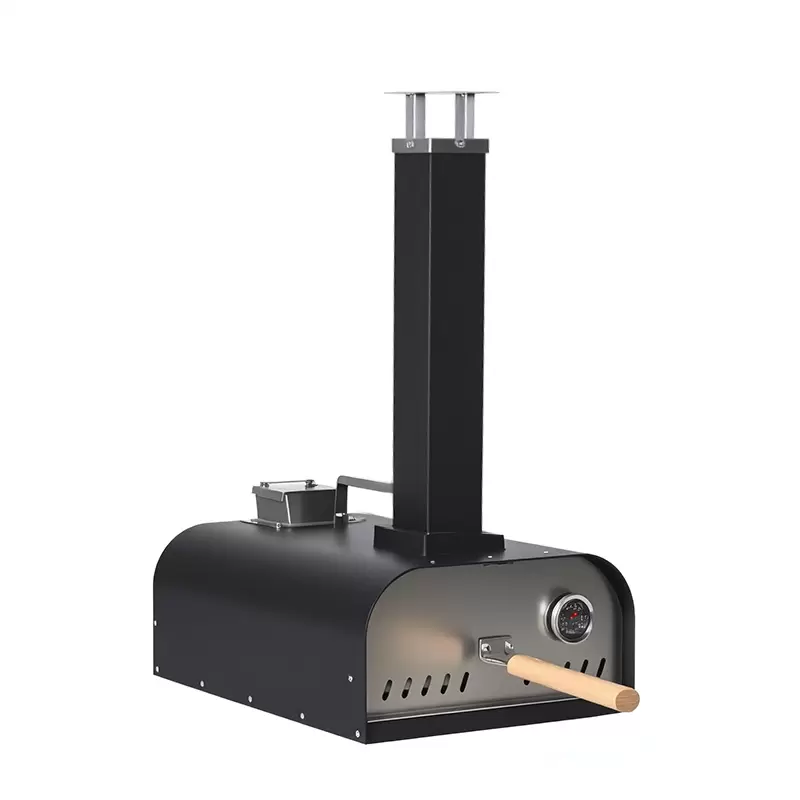 Four &agrave; pizza portatif ext&eacute;rieur en fonte