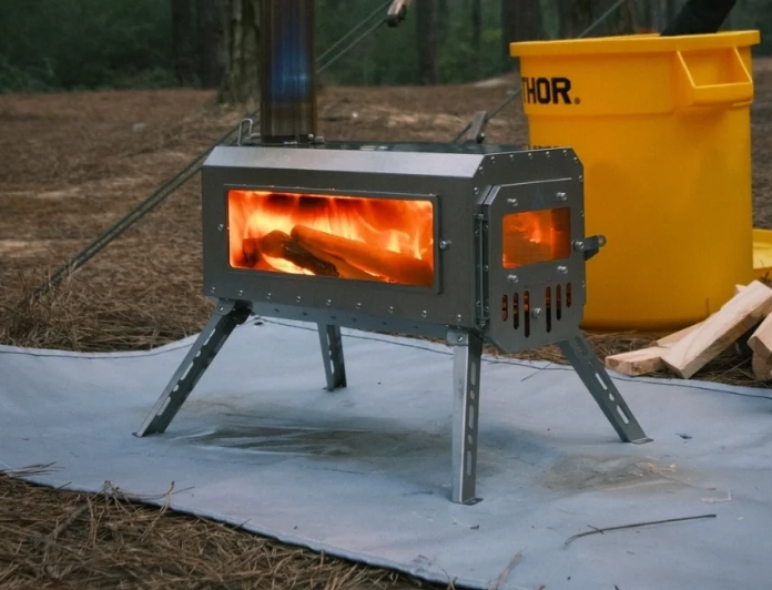 Réchaud de tente pliable ultraléger de moins de 15 lb Réchaud de tente pliable ultraléger de moins de 15 lb