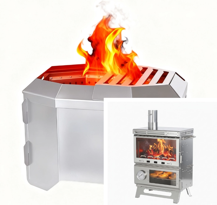 Réchaud de tente ou foyer extérieur&nbsp;: lequel produit le plus de BTU&nbsp;? – Test OEM en laboratoire 2025  