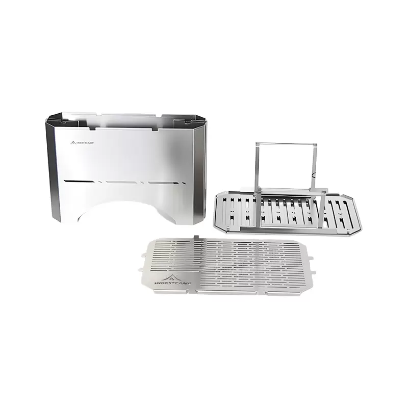 Barbecue au charbon de bois pliable
