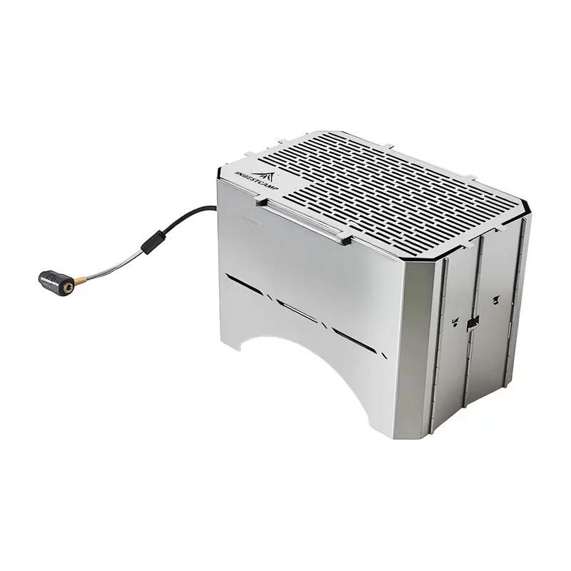Barbecue au charbon de bois pliable