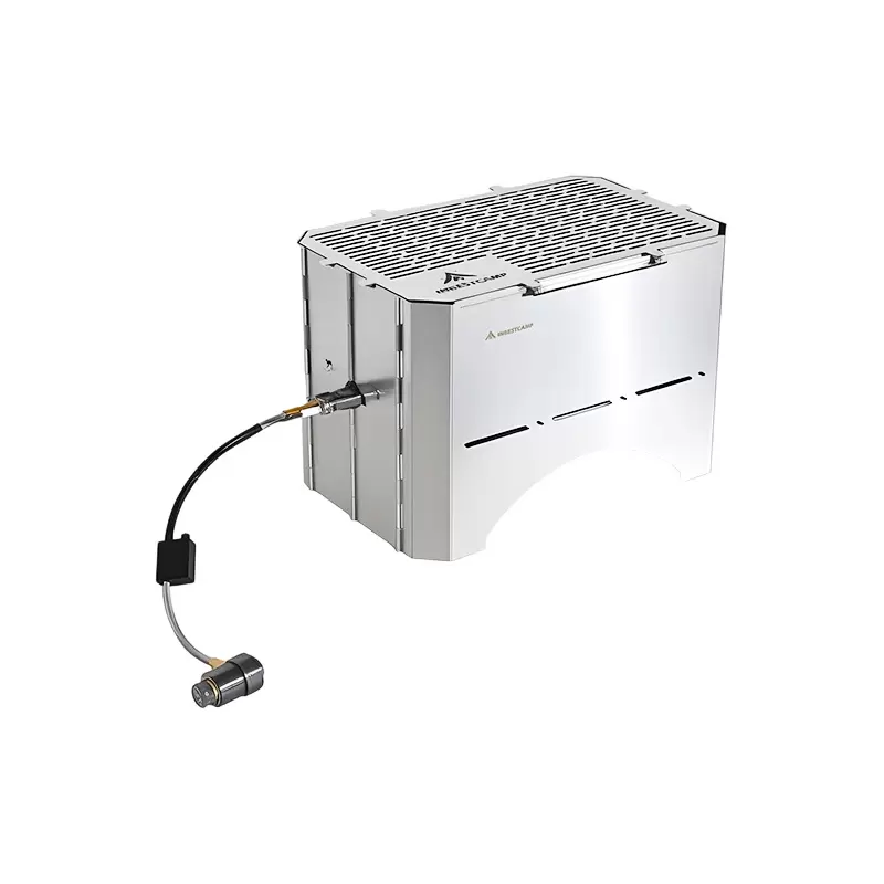 Barbecue au charbon de bois pliable