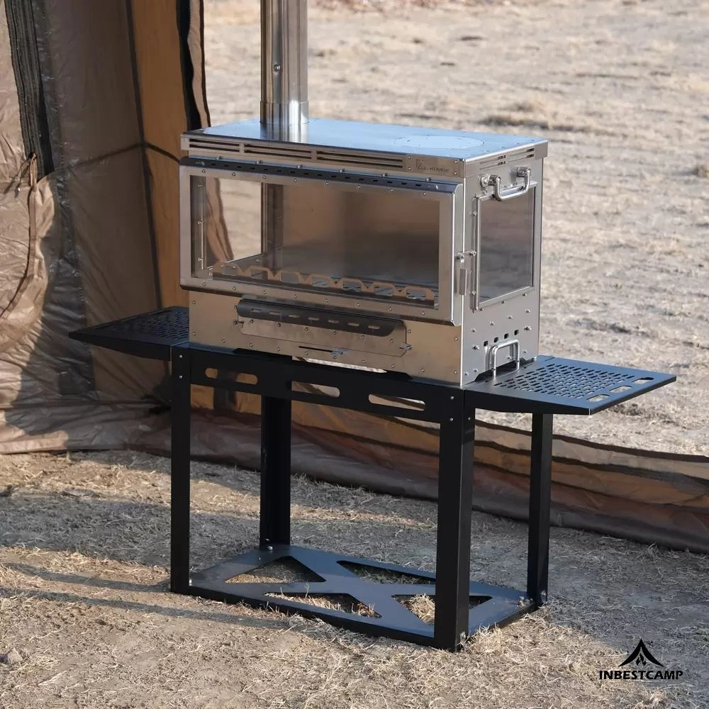Conception de poêles de tente intégrant chauffage, cuisson et sécurité pour le camping en groupe Conception de poêles de tente intégrant chauffage, cuisson et sécurité pour le camping en groupe