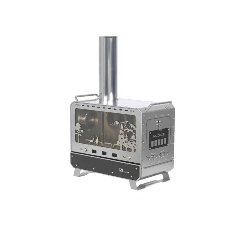 mini poêle à bois intérieur