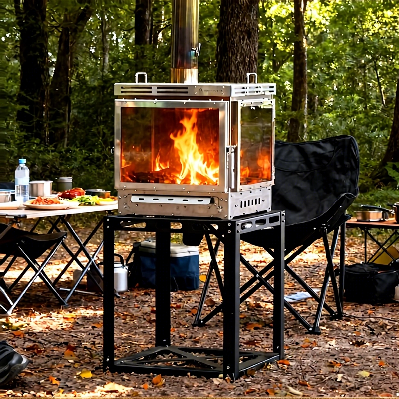 Poêle de camping pour tente, chauffage
