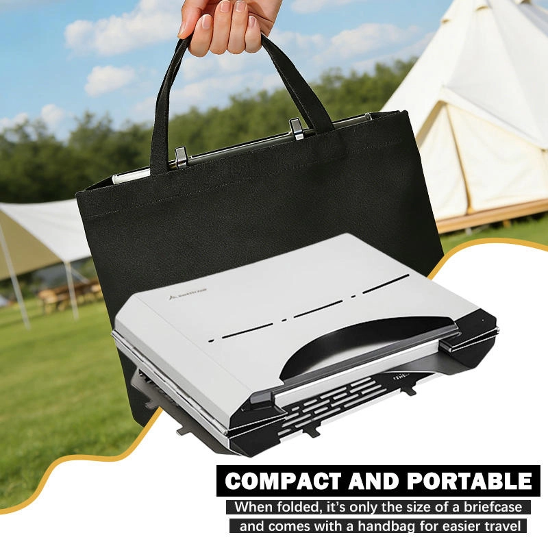 Gril de camping compact et portable