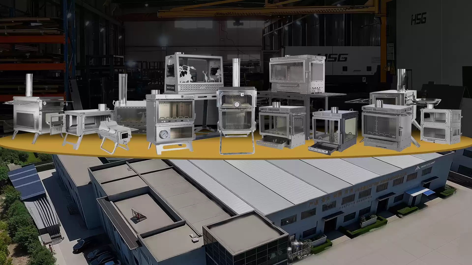 Fabricant de po&ecirc;les &agrave; bois pour le camping et le chauffage en ext&eacute;rieur