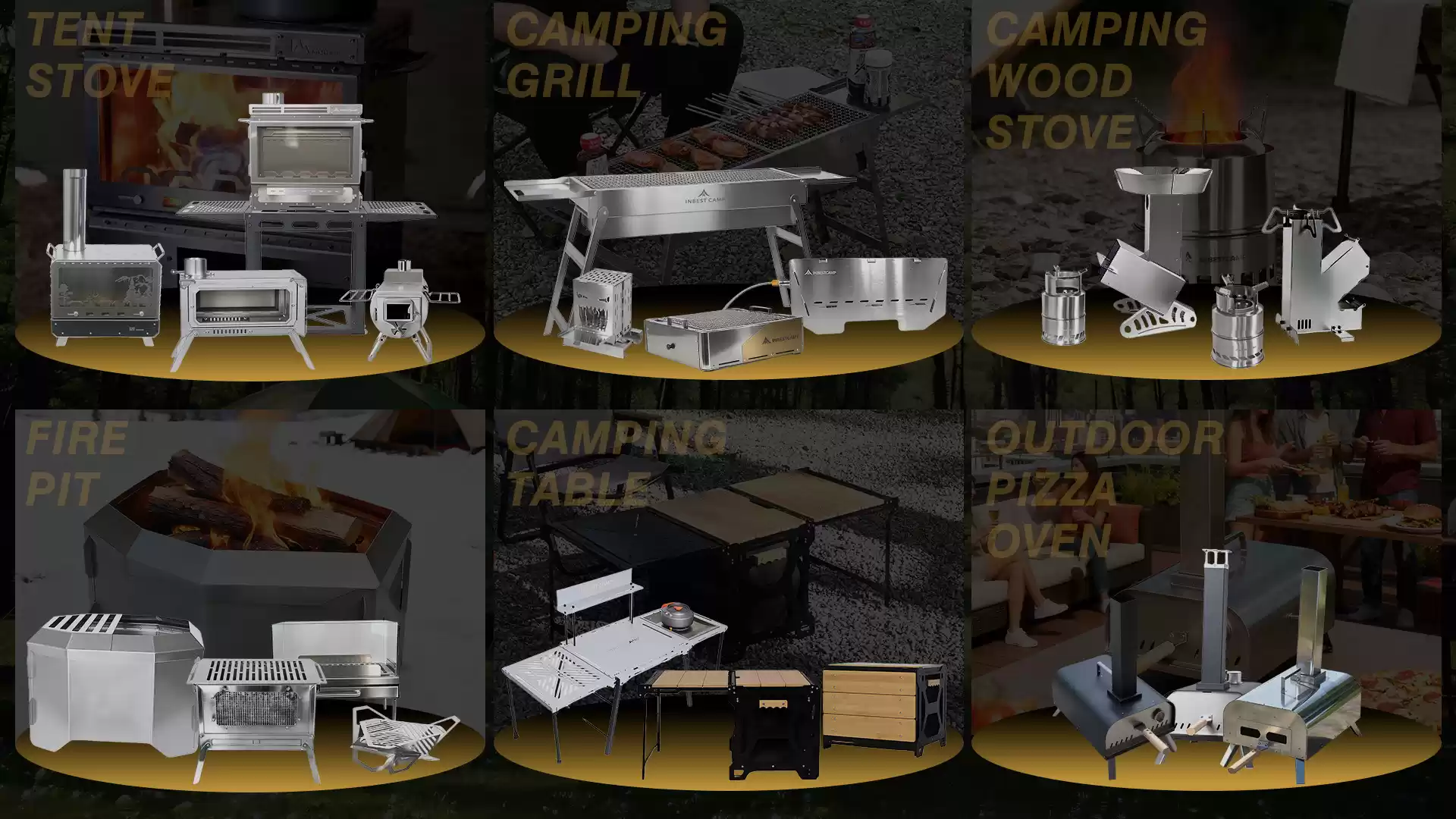 Po&ecirc;les &agrave; bois d'ext&eacute;rieur, barbecues et foyers ext&eacute;rieurs