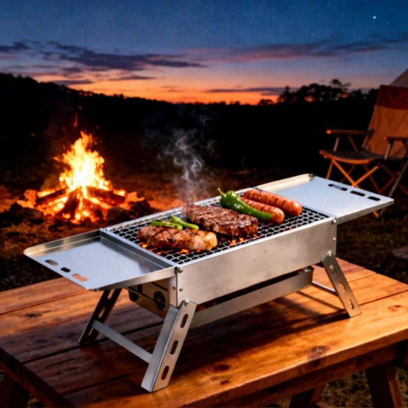 D&eacute;veloppement ODM de barbecues de camping pliables pour des gammes de produits de plein air innovantes