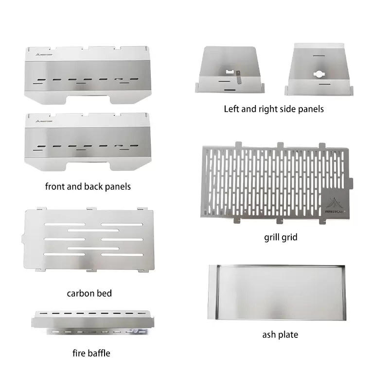 Fabrication ODM de barbecues de camping compacts haut de gamme Fabrication ODM de barbecues de camping compacts haut de gamme