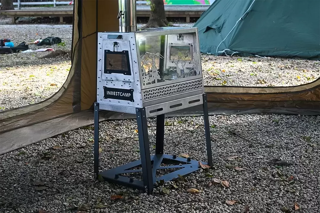 Poêle à bois pour tente de camping OEM