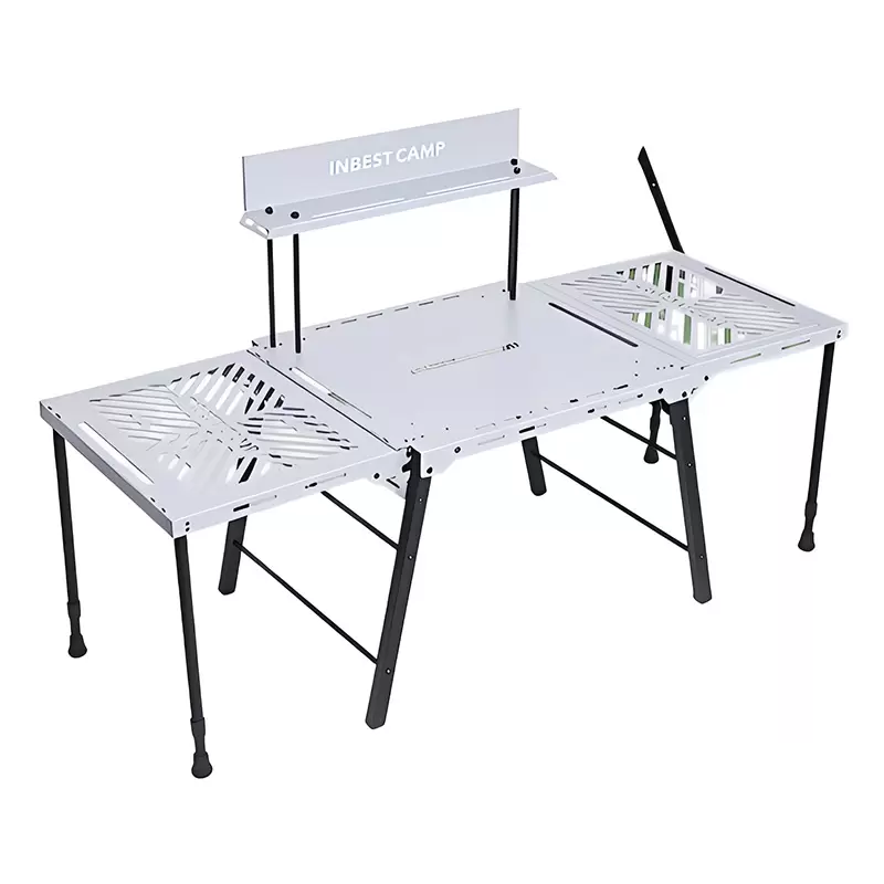 Table d&eacute;tachable de camping en plein air