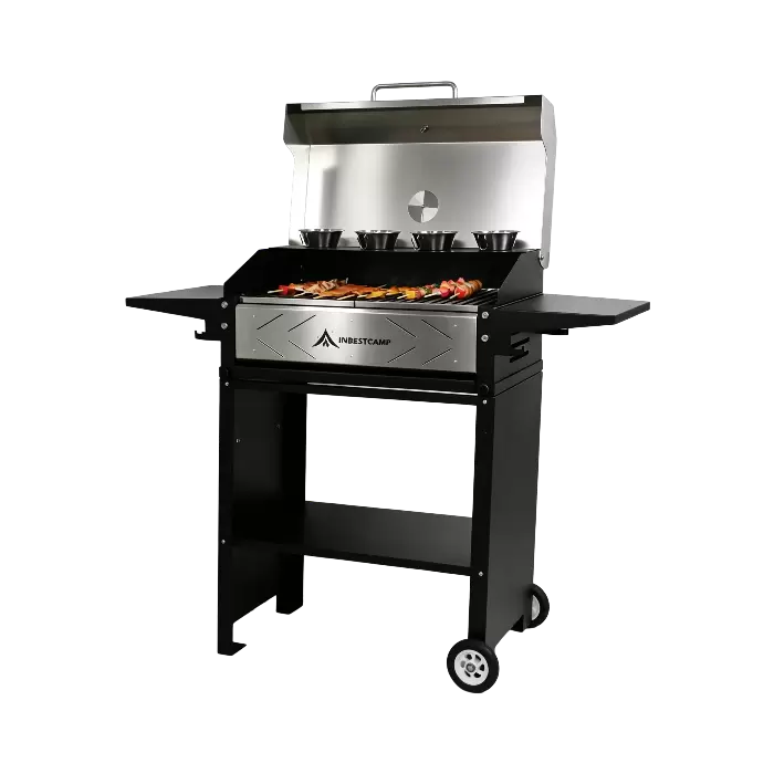 Barbecue au charbon de bois